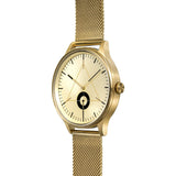 Cronometrics The Architect PVD Gold Watch | Stainless Steel Milanese CM01WS17