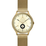 Cronometrics The Architect PVD Gold Watch | Stainless Steel Milanese CM01WS17