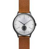 Cronometrics The Architect PVD Gunmetal Watch | Brown Italian Leather CM01WL16