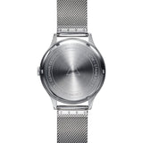 Cronometrics The Architect Brushed Steel Watch | Stainless Steel Milanese CM01WS09