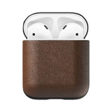 Nomad Rugged Leather Case for AirPods | Rustic Brown NM721R0000