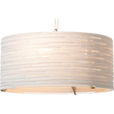 Graypants Scraplight Drum 18 Pendant Light | White 18.0" Diameter GP-1151-UL