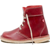 Duckfeet Leather Faborg Boots in Granate