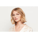 Baxter Finch Blue Light Glasses | Blush Pink