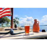Orange Vessel Co. Stoneware Growler 64 oz. | Orange