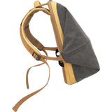 Cote et Ciel Meuse Twin Touch Grid Backpack | Juniper Green/Caramel