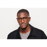 Baxter Blue Frankie Biodegradable Blue Light Glasses | Crystal Toffee