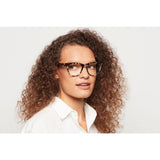 Baxter Blue Georgie Blue Light Glasses | Opal Tortoise