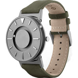 Eone Bradley Watch Classic | Green Canvas & Leather