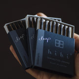 Hibi Box of 8 Incense Matches | Ambergris