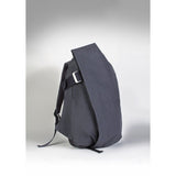 Cote et Ciel Isar Medium Raw Canvas Backpack | Anthracite Blue