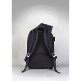 Cote et Ciel Isar Medium Raw Canvas Backpack | Anthracite Blue