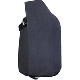 Cote et Ciel Isar Large Raw Canvas Backpack | Anthracite Blue