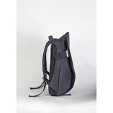 Cote et Ciel Isar Medium Raw Canvas Backpack | Anthracite Blue