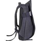 Cote et Ciel Isar Large Raw Canvas Backpack | Anthracite Blue