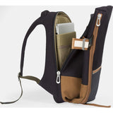 Cote et Ciel Isar Multi Touch Cargo Canvas Laptop Backpack | Indigo Blue 28380