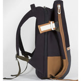 Cote et Ciel Isar Multi Touch Cargo Canvas Laptop Backpack | Indigo Blue 28380