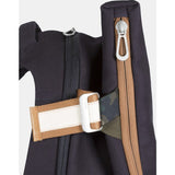 Cote et Ciel Isar Multi Touch Cargo Canvas Laptop Backpack | Indigo Blue 28380