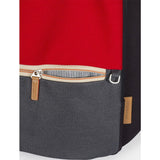 Cote et Ciel Isar Multi Touch Cargo Canvas Laptop Backpack | Ruby Red 28382