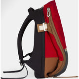 Cote et Ciel Isar Multi Touch Cargo Canvas Laptop Backpack | Ruby Red 28382