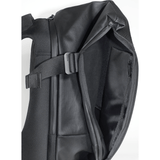 Cote et Ciel Isar Medium Veneer Neoprene Backpack | Onyx Black 28442