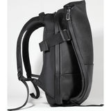 Cote et Ciel Isar Medium Veneer Neoprene Backpack | Onyx Black 28442