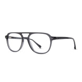 Baxter Blue Jasper Biodegradable Blue Light Glasses | Smokey Grey