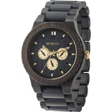 WeWood Kappa RO Blackwood Watch | Black/Gold