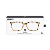 Izipizi Reading Glasses L-Frame | Light Tortoise