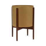 Modernica Large Cylinder Planter | Mustard