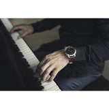 Garmin Fenix Chronos Multi-Sport GPS Watch | Silver/Leather 010-01957-00