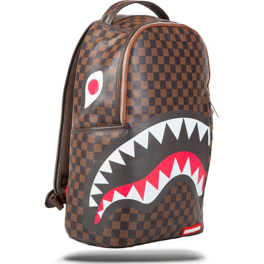 sharks in paris backpack brown