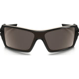 Oakley Lifestyle Oil Rig Polished Black Sunglasses | Warm Grey 03-460