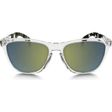 Oakley Lifestyle Frogskins Clear Camo Sunglasses | Emerald Iridium 24-437