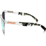 Oakley Lifestyle Frogskins Clear Camo Sunglasses | Emerald Iridium 24-439