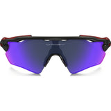 Oakley Sport Radar EV Path Polished Black Sunglasses | Red Iridium OO9208-21