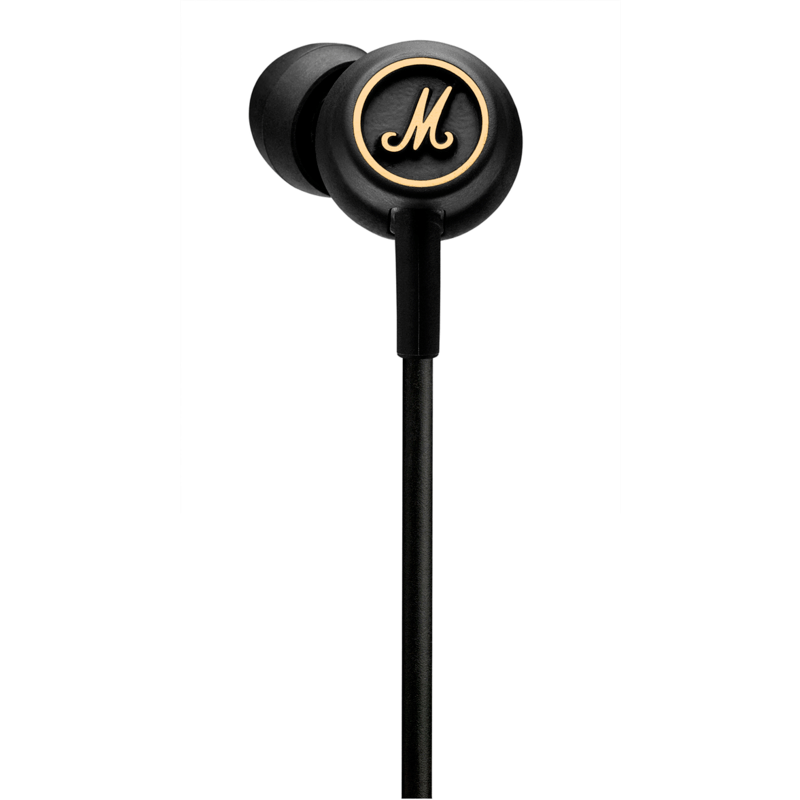 Marshall Mode In-Ear Black/Gold Headphones – Sportique EQ