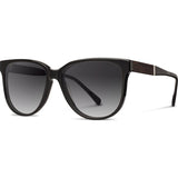 Shwood Mckenzie Acetate Sunglasses | Black & Ebony / Grey Fade