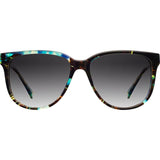 Shwood Mckenzie Acetate Sunglasses | Blue Opal & Ebony / Grey Fade