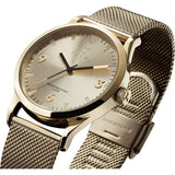 Triwa Sort of Black Gold Watch | Gold Mesh LAST114.ME021313