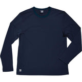 Tom & Teddy Men's Long Sleeve Rash Guard | Deep Blue