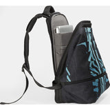 Cote et Ciel Meuse Ripple Eco Yarn Laptop Backpack | Midnight Black / Rich Jade 28384