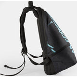 Cote et Ciel Meuse Ripple Eco Yarn Laptop Backpack | Midnight Black / Rich Jade 28384