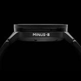 Minus-8 Layer 24 Black/Black Automatic Watch | Silicone