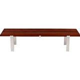 Modernica Case Study Museum Bench 5Ft Chair | Brazilian Walnut /Metal