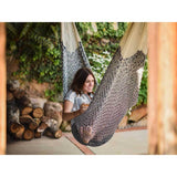 Yellow Leaf Cotton Rope Hammock | Montauk YL-CR-MK