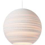 Graypants Scraplight Moon 18 Pendant Light | White