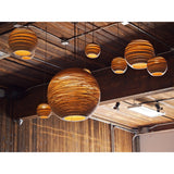 Graypants Scraplight Moon 14 Pendant Light | Natural 14.0" Diameter GP-162-UL