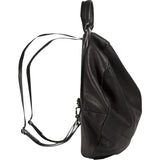 Cote&Ciel Moselle Alias Cowhide Leather Backpack | Agate Black 28372