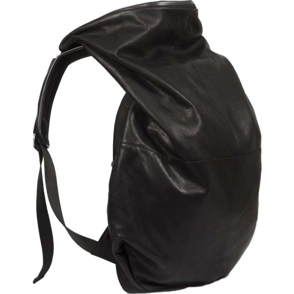 cote et ciel leather backpack Cte&Ciel Black Isar M Alias Three external pockets sit between and beside the straps Cote&Ciel Nile Alias Cowhide Leather